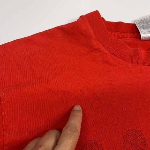 Mickey Mouse Vintage Sketched Graphic Tshirt Size Large Single Stitch - Picture 8 of 8